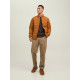 Jack and Jones Μπεζ Μπουφάν τύπου Puffer - 12211129 