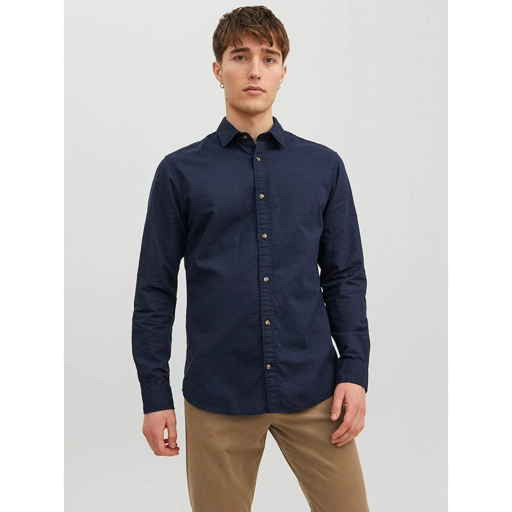 Jack and Jones Μπλε Σκούρο Πουκάμισο - 12220134