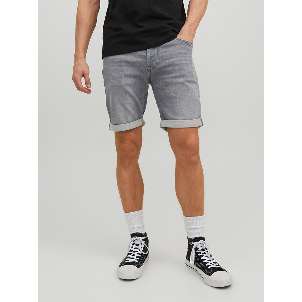 Jack and Jones Γκρι Βερμούδα Denim - 12223680