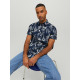Jack and Jones Μπλε Floral Πουκάμισο - 12227680
