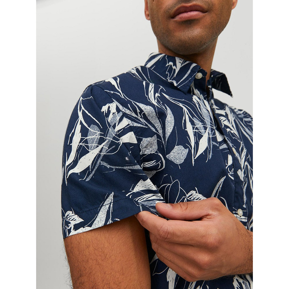 Jack and Jones Μπλε Floral Πουκάμισο - 12227680