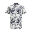 Jack and Jones Λευκό Floral Πουκάμισο - 12227680