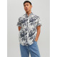 Jack and Jones Λευκό Floral Πουκάμισο - 12227680