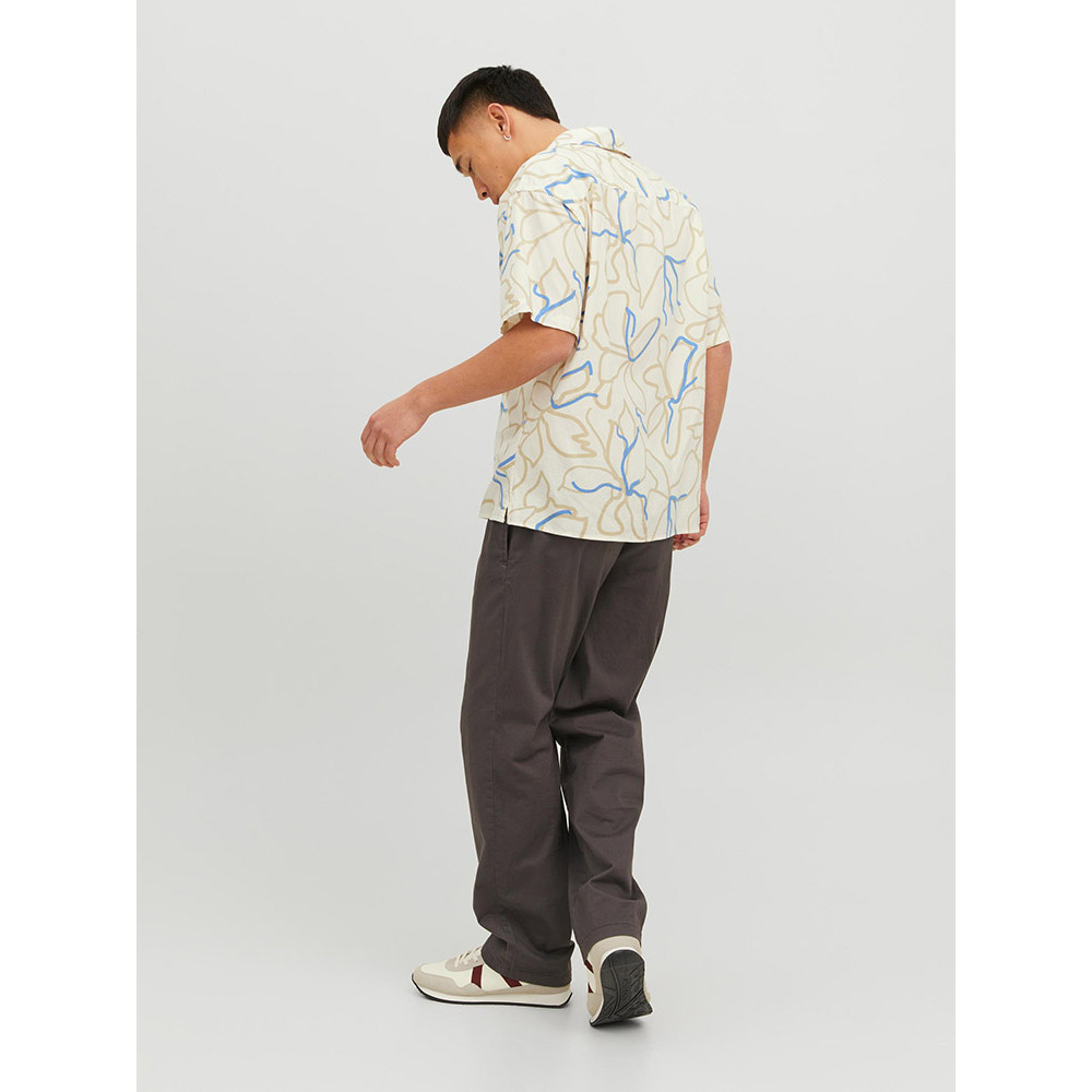 Jack and Jones Μπεζ Floral Πουκάμισο - 12202240