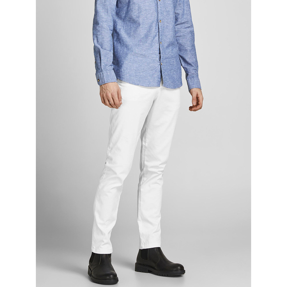 JACK & JONES Λευκό Παντελόνι Chino - 12150148