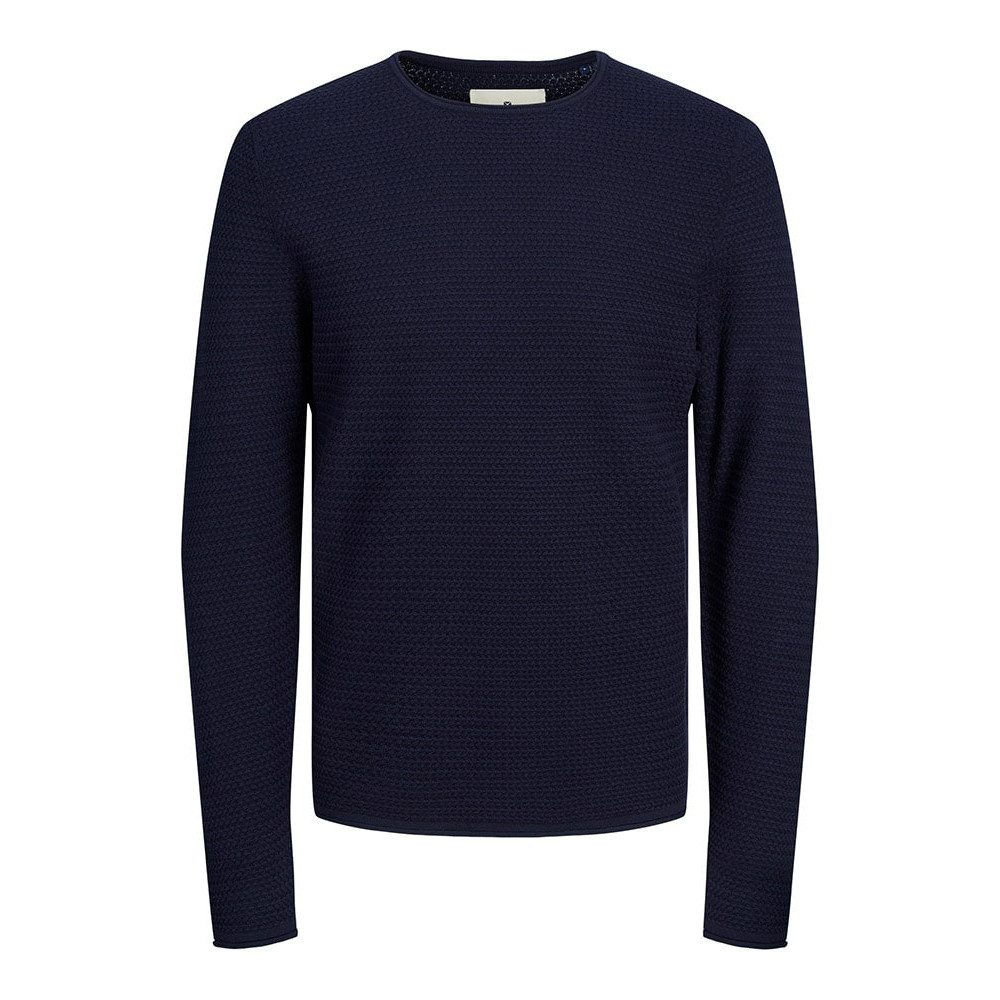 Jack and Jones Μπλε Πουλόβερ C Neck - 12238557