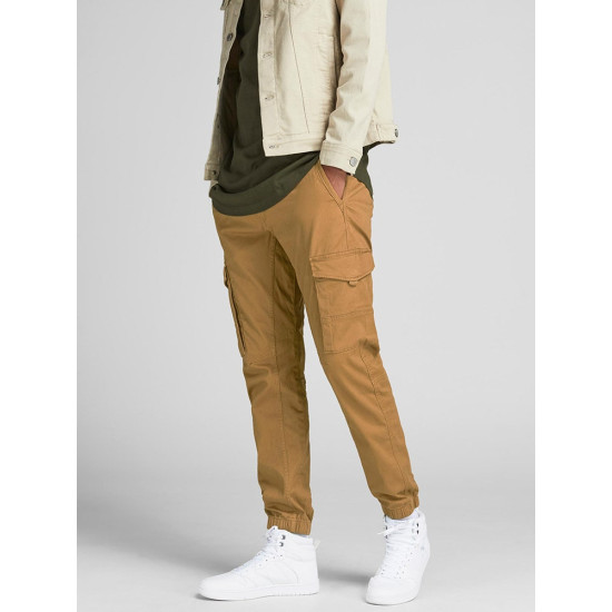 JACK & JONES Μπεζ Παντελόνι Cargo - 12139912