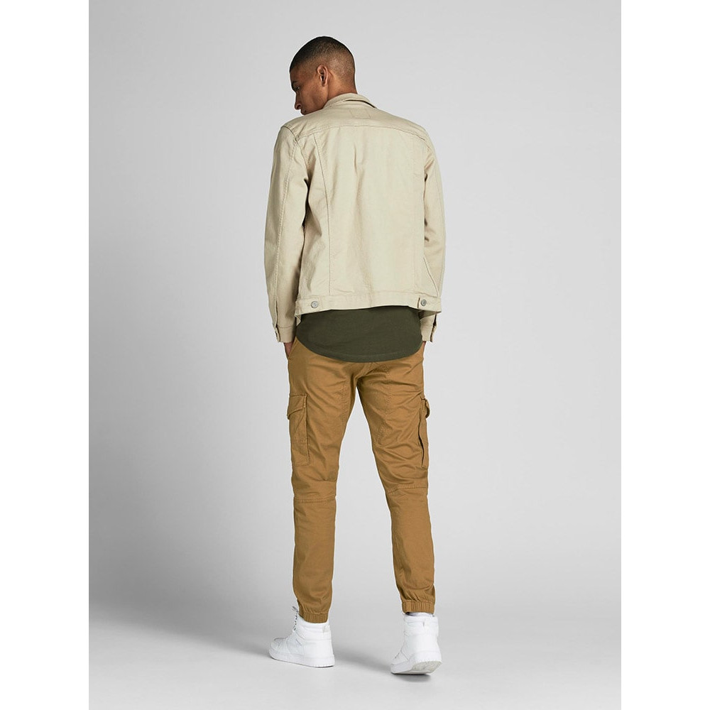 JACK & JONES Μπεζ Παντελόνι Cargo - 12139912