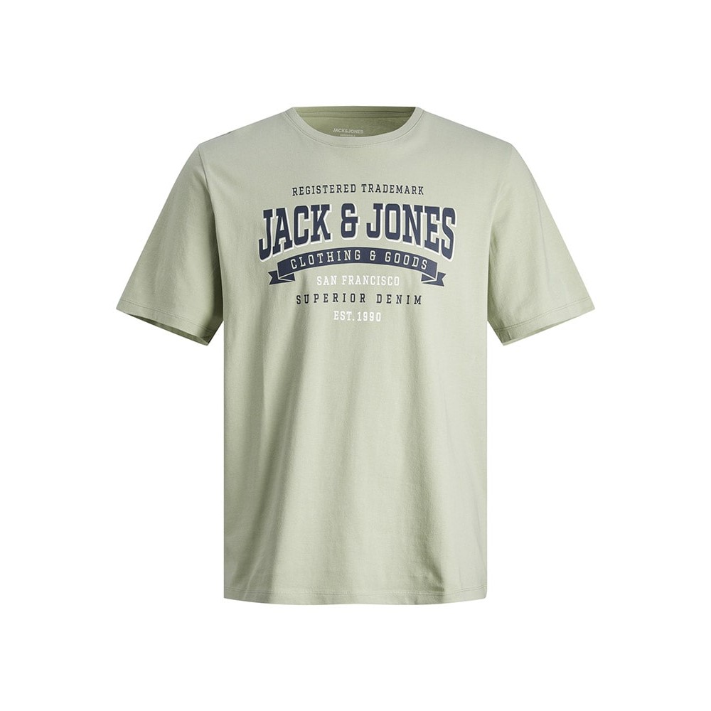 Jack and Jones Φυστικί T-shirt C-Neck 12246690