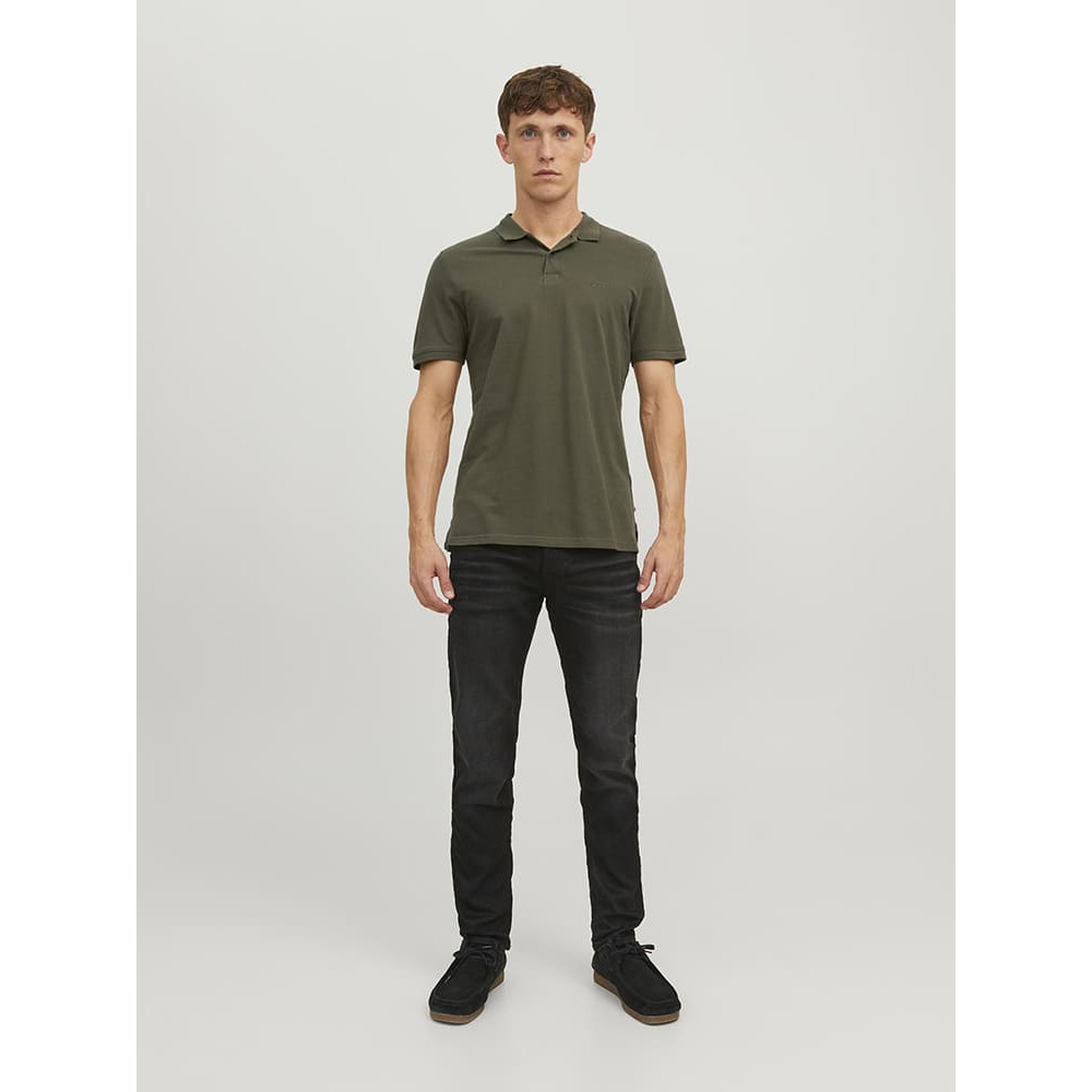 JACK & JONES Λαδί Κοντομάνικο polo - 12136516