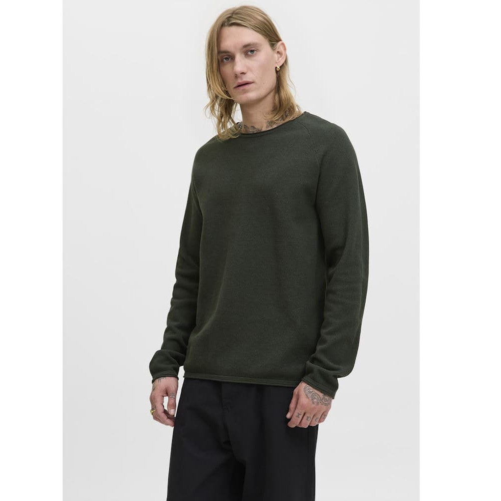 JACK & JONES Πράσινο Πουλόβερ C Neck - 12157321