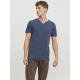 Jack and Jones Μπλε T-shirt V-Neck - 12164972