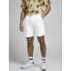 Jack and Jones Λευκή Βερμούδα Chino - 12165604