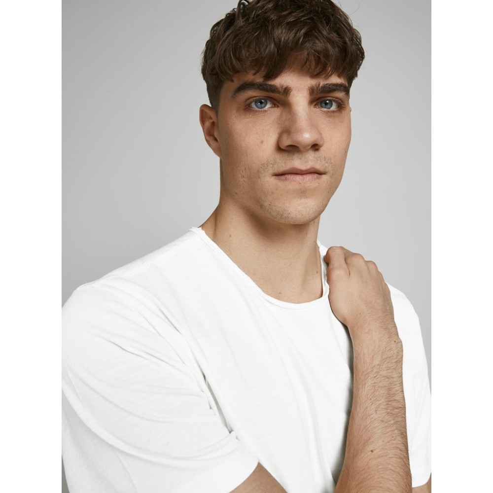 Jack and Jones Λευκό T-shirt C Neck - 12182498