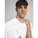 Jack and Jones Λευκό T-shirt C Neck - 12182498