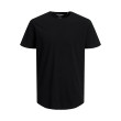 Jack and Jones Μαύρο T-shirt C Neck - 12182498