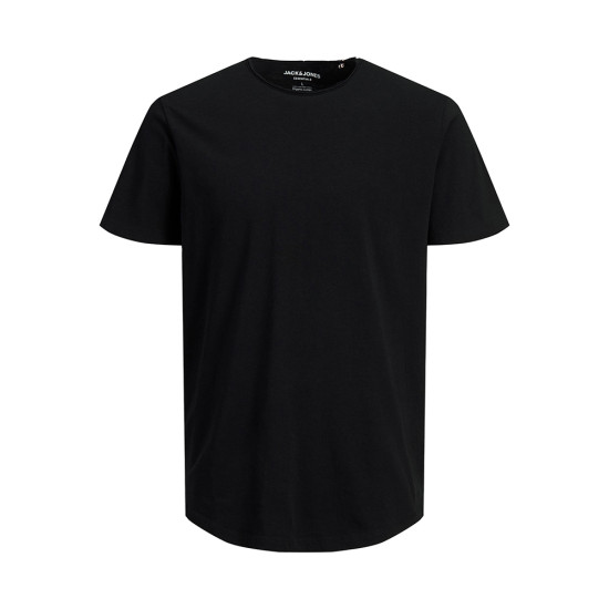 Jack and Jones Μαύρο T-shirt C Neck - 12182498