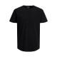 Jack and Jones Μαύρο T-shirt C Neck - 12182498
