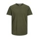 Jack and Jones Πράσινο T-shirt C Neck - 12182498
