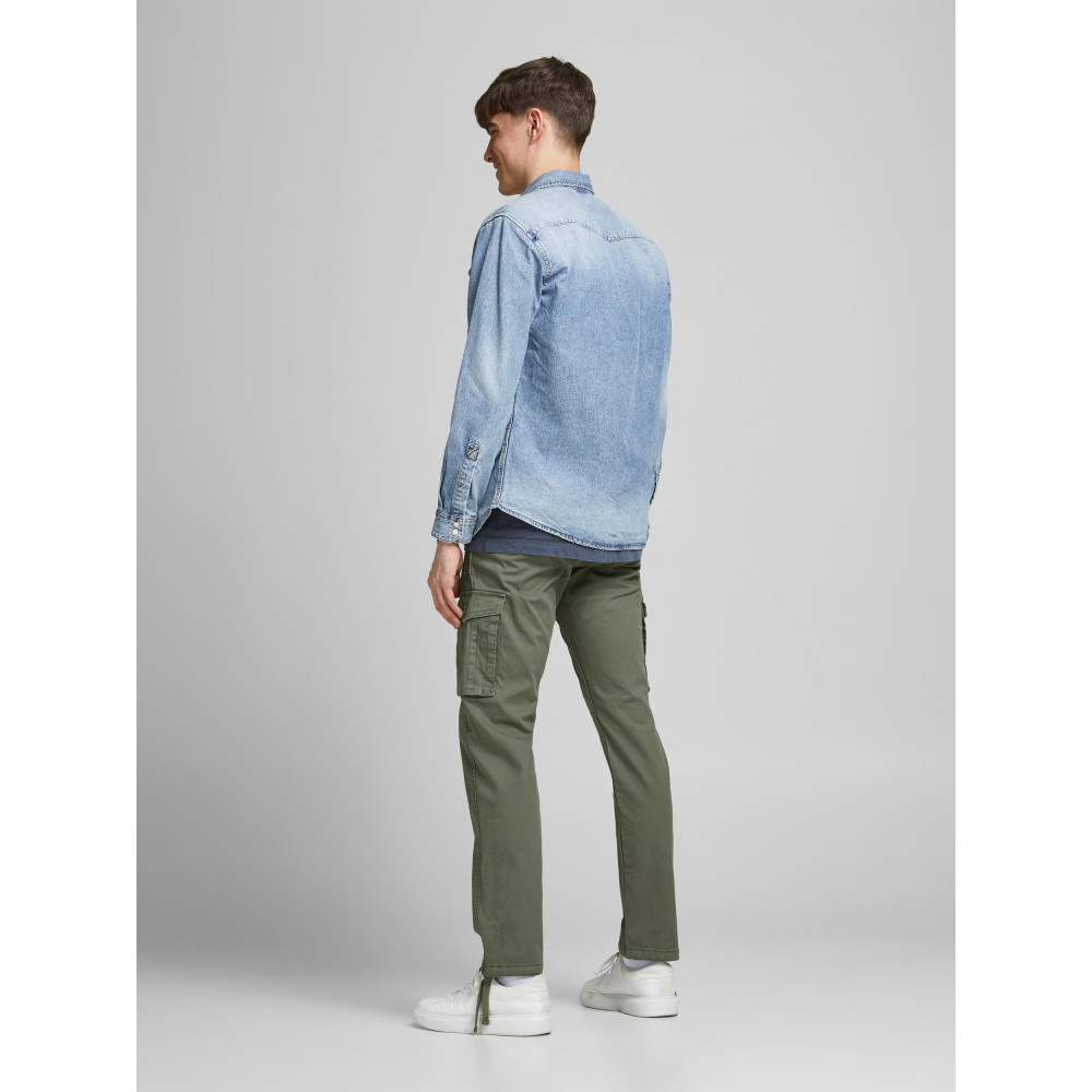 JACK & JONES Πράσινο Παντελόνι Cargo - 12190989