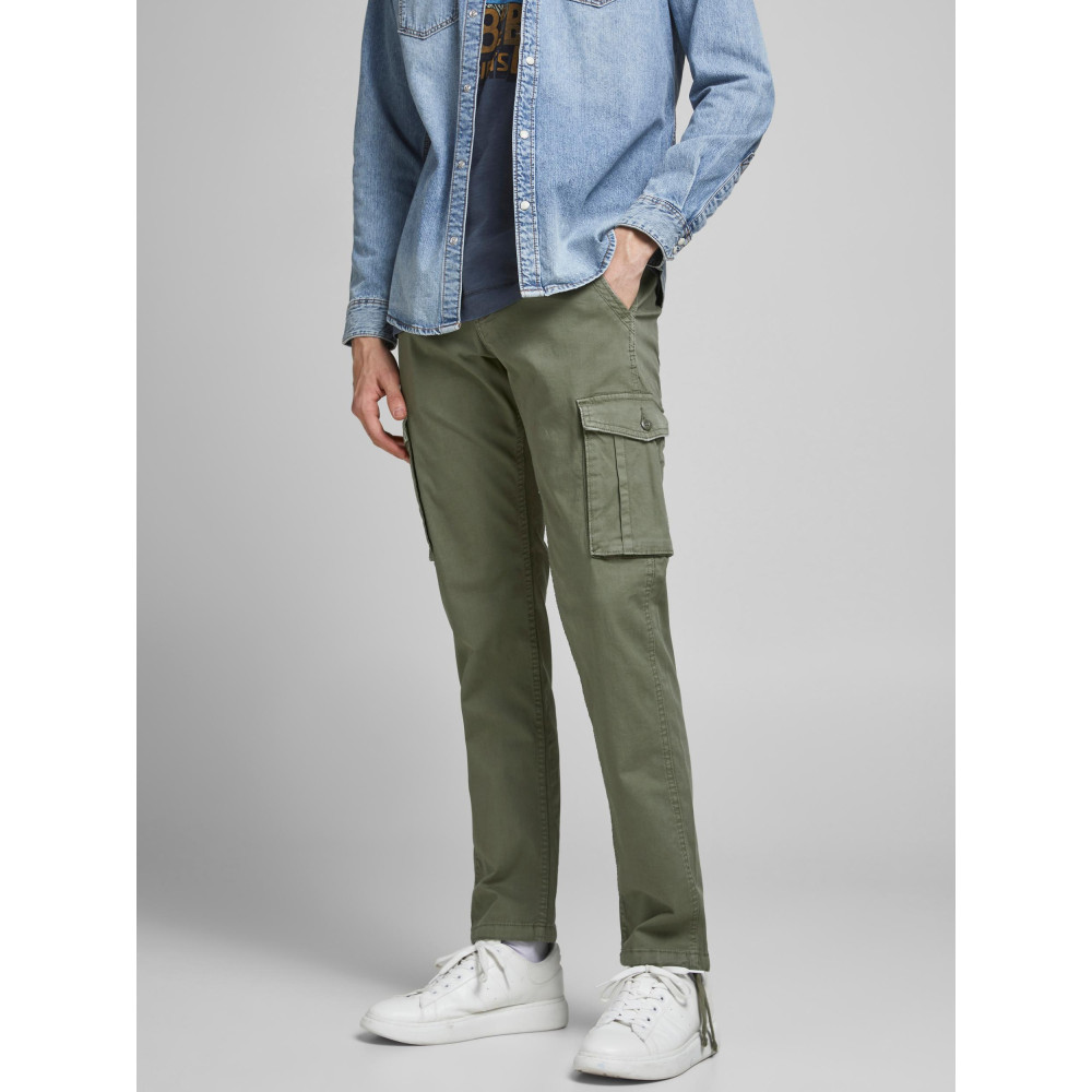 JACK & JONES Πράσινο Παντελόνι Cargo - 12190989