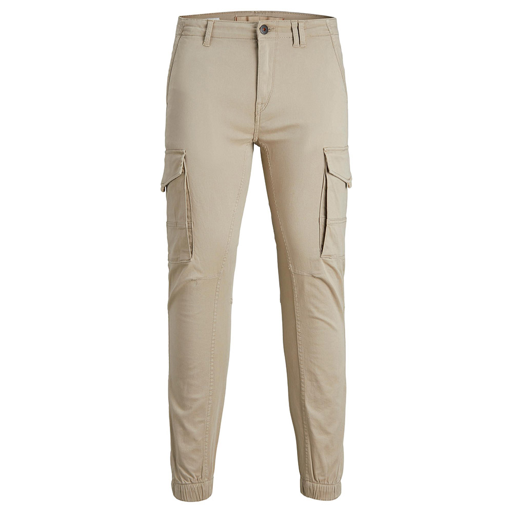 Jack and Jones Μπεζ Παντελόνι Cargo - 12193754