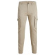 Jack and Jones Μπεζ Παντελόνι Cargo - 12193754