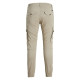Jack and Jones Μπεζ Παντελόνι Cargo - 12193754