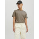 Jack and Jones Μπεζ T-shirt C Neck - 12182498