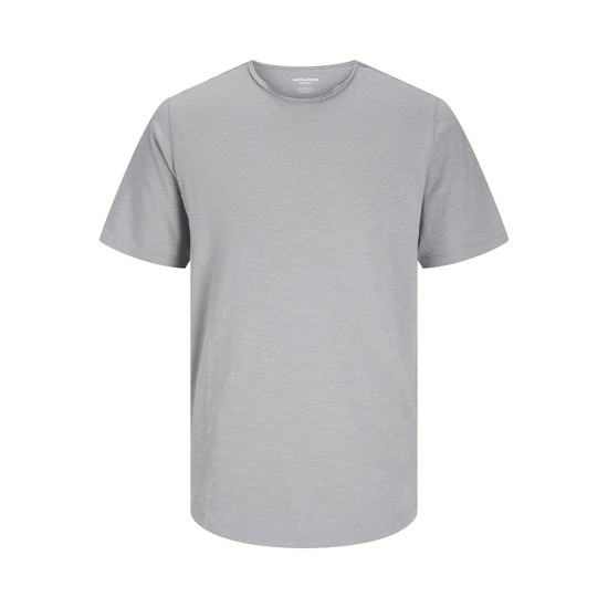 Jack and Jones Γκρι T-shirt C Neck - 12182498