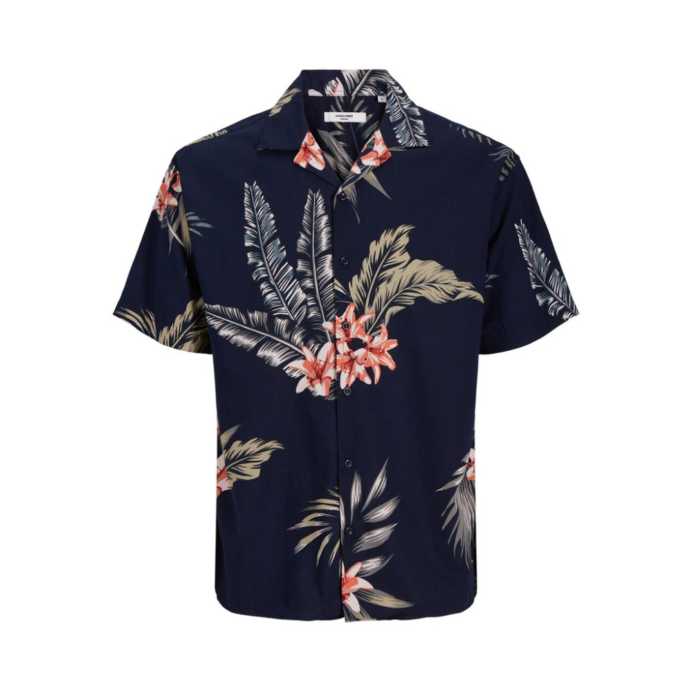 Jack and Jones Μπλε Floral Πουκάμισο Hawaiian - 12202240