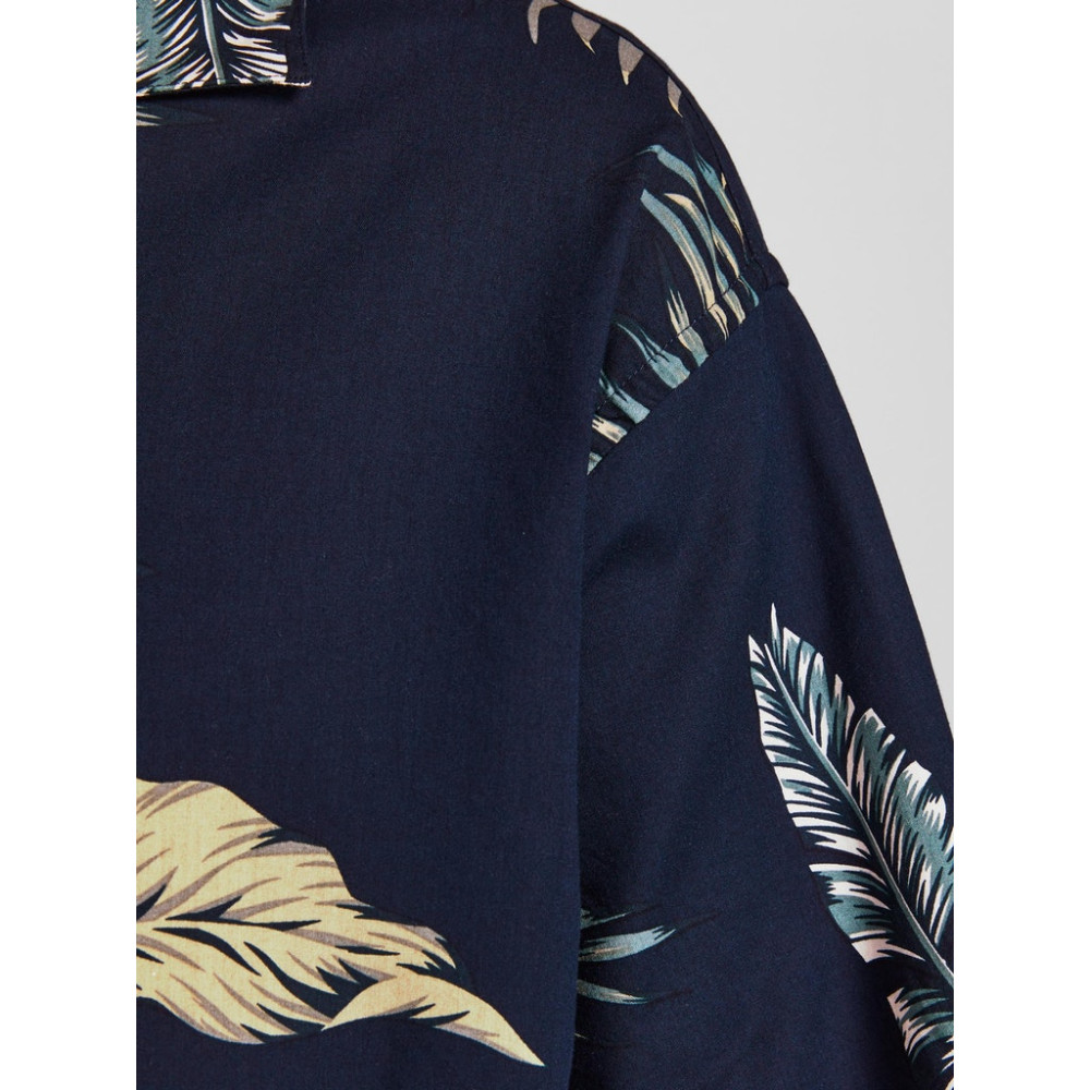 Jack and Jones Μπλε Floral Πουκάμισο Hawaiian - 12202240