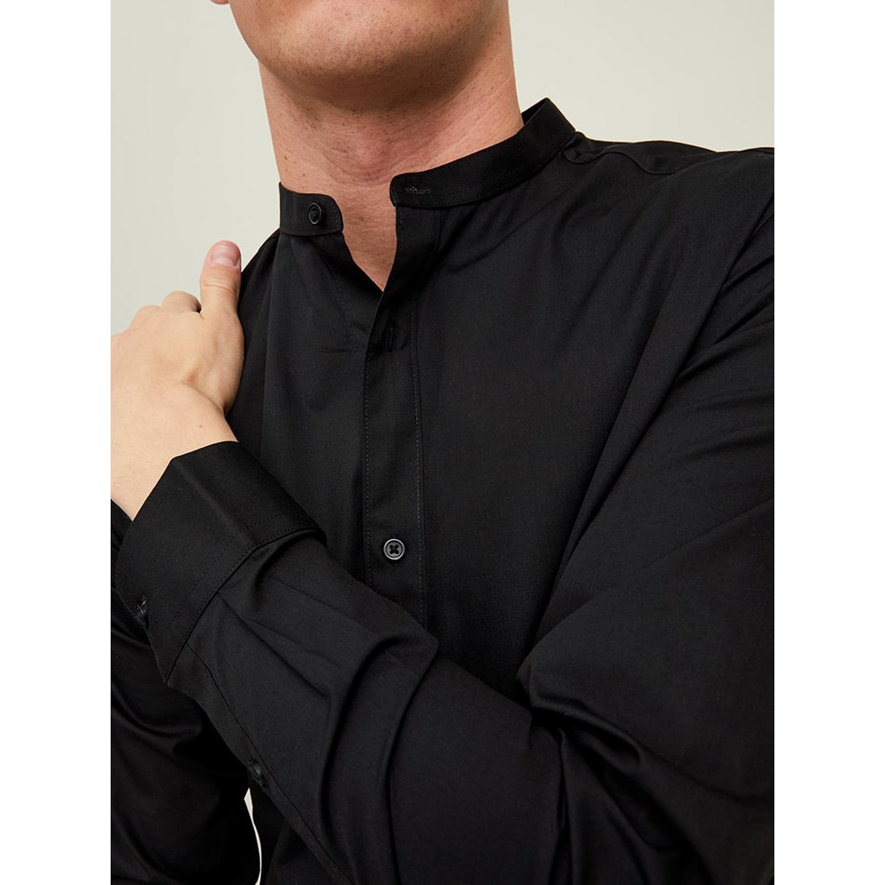 Jack and Jones Μαύρο Πουκάμισο Mao - 12205921