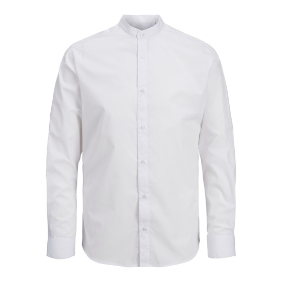 Jack and Jones Λευκό Πουκάμισο Mao - 12205921