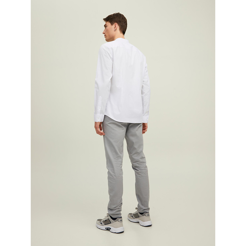 Jack and Jones Λευκό Πουκάμισο Mao - 12205921