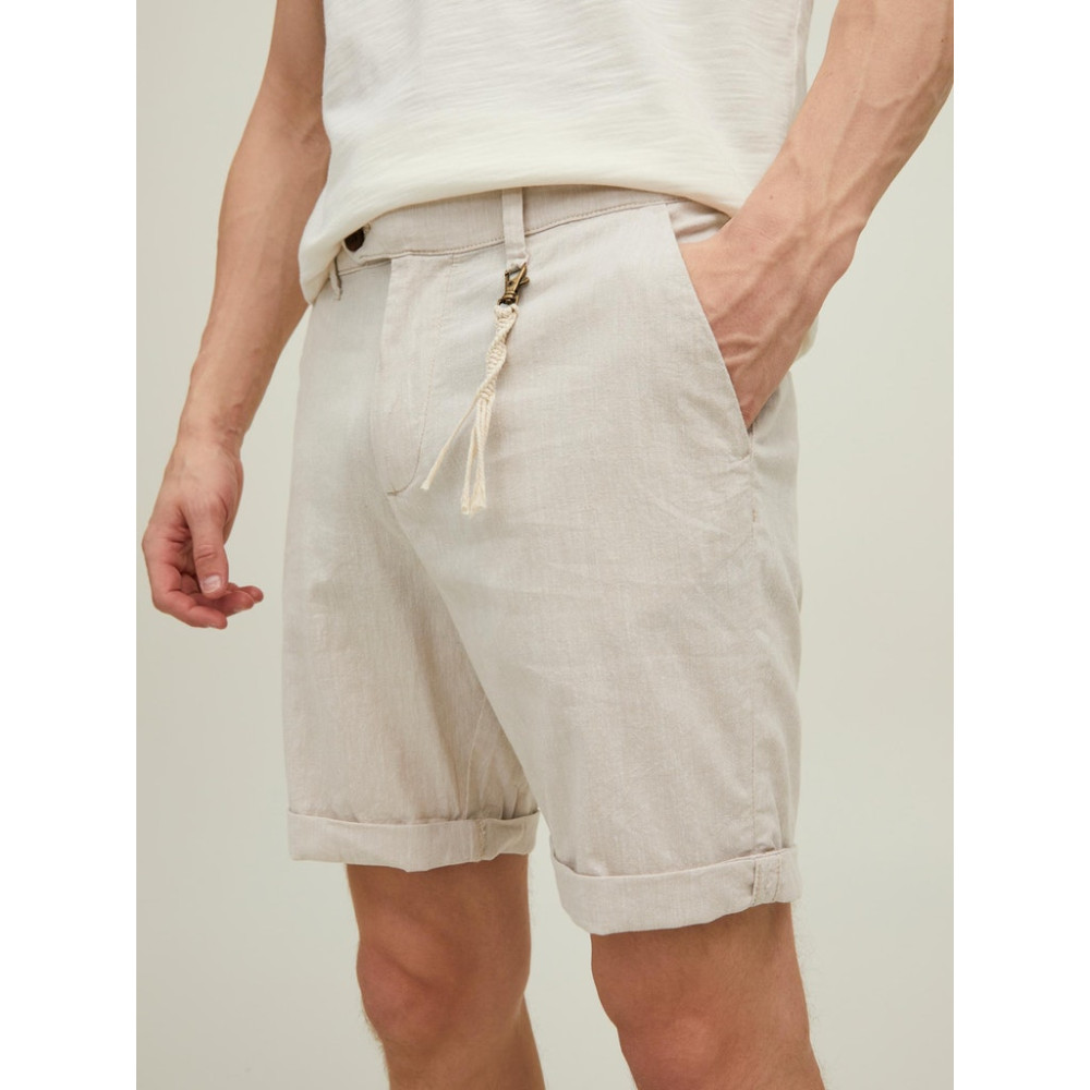 Jack and Jones Λευκή Βερμούδα Chino - 12210139