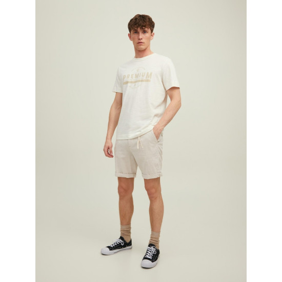 Jack and Jones Λευκή Βερμούδα Chino - 12210139