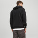 Jack and Jones Μαύρη Ζακέτα Hoodie - 12211515