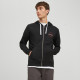Jack and Jones Μαύρη Ζακέτα Hoodie - 12211515