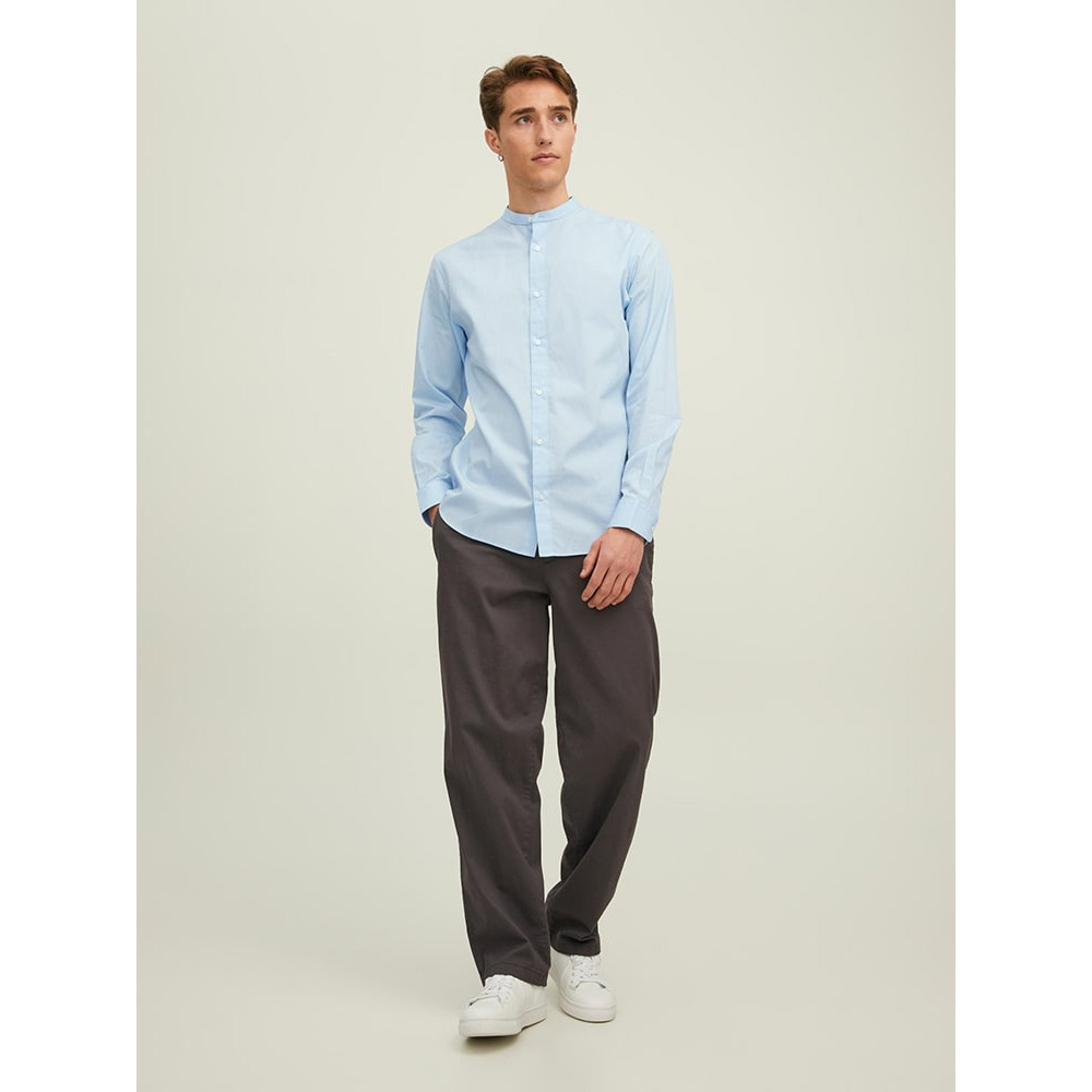 Jack and Jones Γαλάζιο Πουκάμισο Mao - 12205921