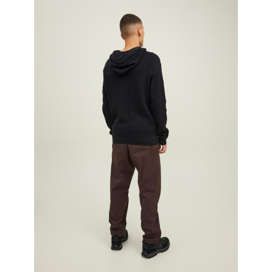 Jack and Jones Μαύρο Hoodie - 12214093