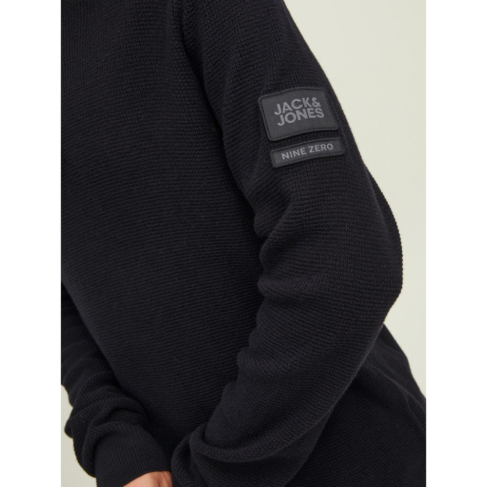 Jack and Jones Μαύρο Hoodie - 12214093