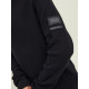Jack and Jones Μαύρο Hoodie - 12214093