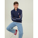 Jack and Jones Ζακέτα Φούτερ 12216312 Μπλε Σκούρο