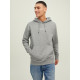 Jack and Jones Γκρι Hoodie - 12216335