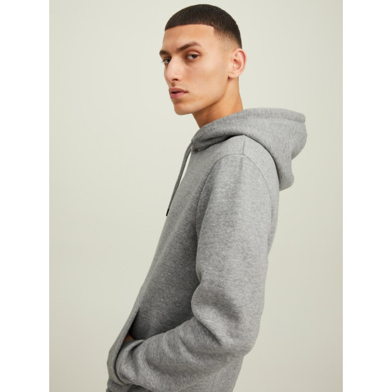 Jack and Jones Γκρι Hoodie - 12216335