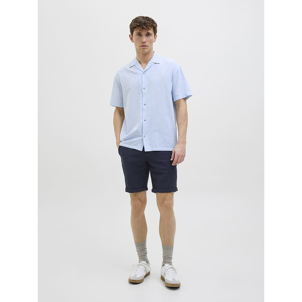 Jack and Jones Μπλε Σκούρα Βερμούδα Chino - 12206889