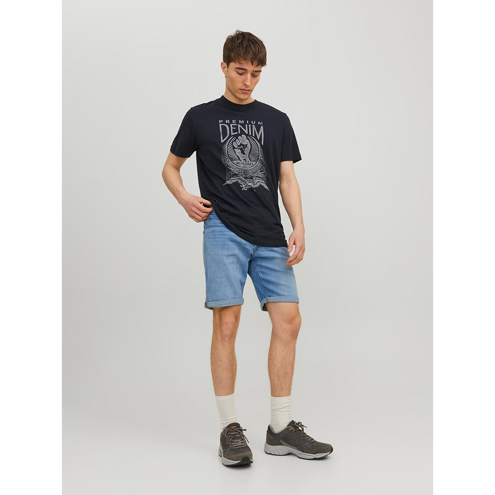 Jack and Jones Μπλε Βερμούδα Denim - 12225901