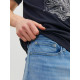 Jack and Jones Μπλε Βερμούδα Denim - 12225901