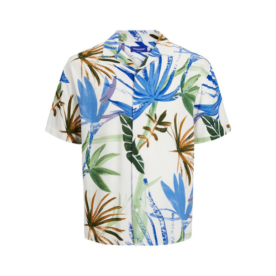 Jack and Jones Λευκό Floral Πουκάμισο Hawaiian - 12227632